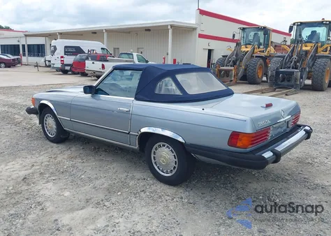 1984 Mercedes-Benz 380 Sl из США, поврежденный, VIN WDBBA45A5EA014183
